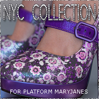 NYC Platform MaryJanes