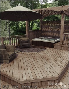 Hot Tub Pergola