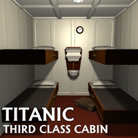 Titanic third class cabin