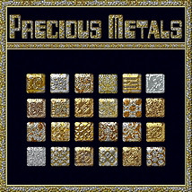 BLING! Precious Metals Layer Styles