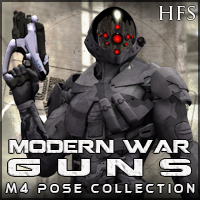 ModernWar-Guns Ultimate Pose Collection for M4