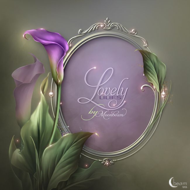 Click here to see preview images for "Moonbeam's Lovely Lilies" Moonbeam's Lovely Lilies