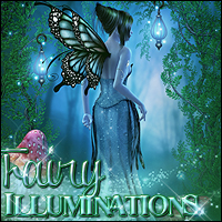 Fairy Illuminations Backgrounds and Wings