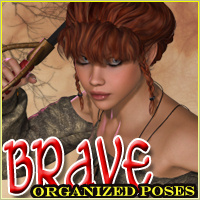 Brave Organized Poses For V4