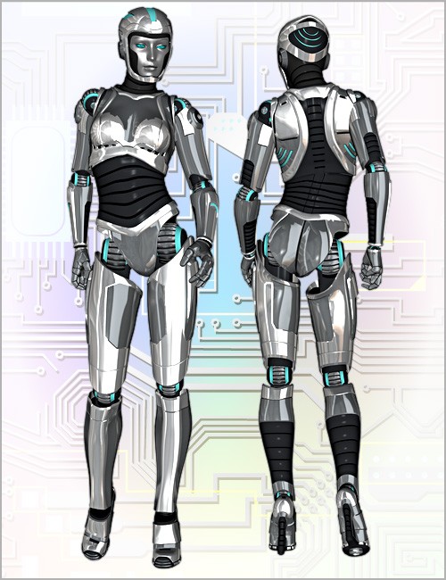 Bot Armor | 3d Models for Daz Studio and Poser