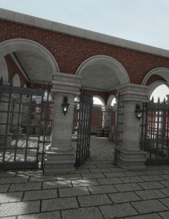 Gated Courtyard