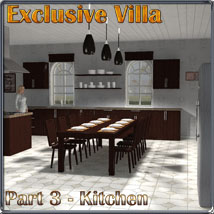 Exclusive Villa 3: Kitchen