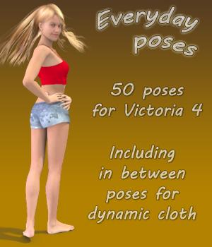 Victoria 4.2 poses- Everyday poses