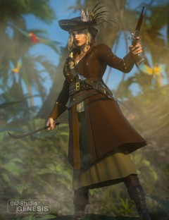 Piratess for Genesis 1 Female(s)