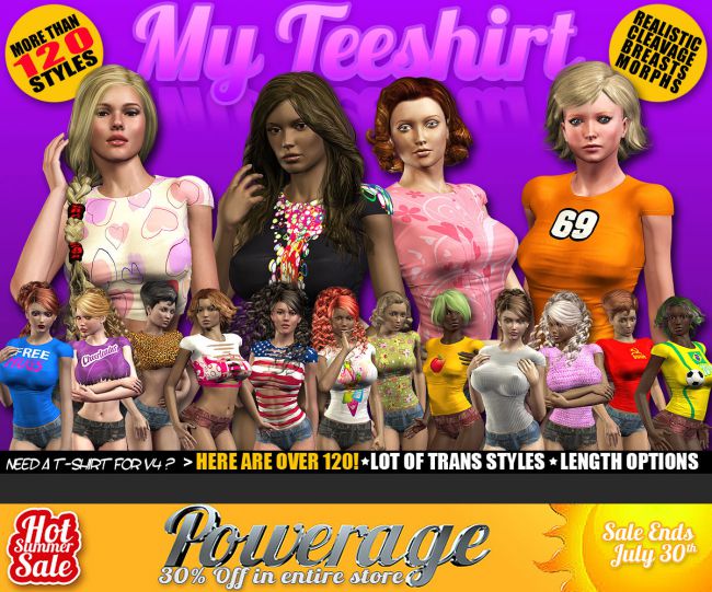 Click here to see preview images for "My Teeshirt for V4 A4 G4 Elite" My Teeshirt for V4 A4 G4 Elite