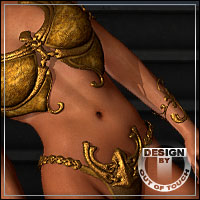 ATTENTIVE for Fantasy Amazon Outfit for V4 by Xurge 3D