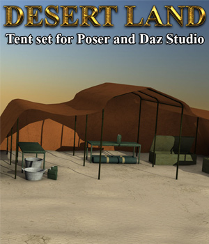 Desert Land: Tent Set