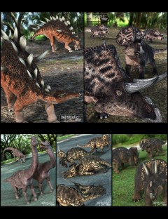 Prehistoric Prey Poses