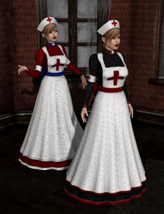 Victorian Nurse Textures