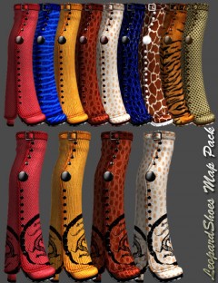 Leopard Shoes Map Pack