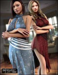 Evening Style Dress Unimesh Fits