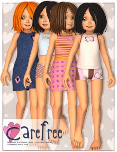 Carefree for Sadie Clothing Pack One