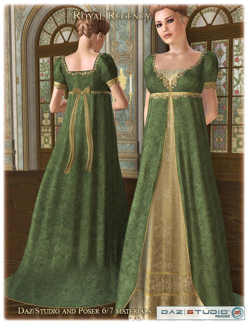 Royal Regency | 3d Models for Daz Studio and Poser