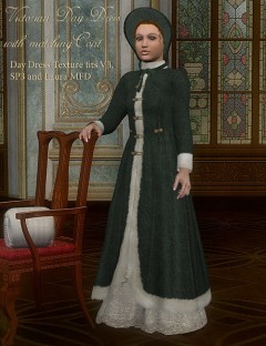 Victorian Day Dress and Coat
