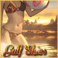 Gulf Skies Background Set