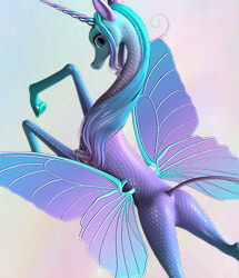 Fairytale Wings for the Unicorn for Poser