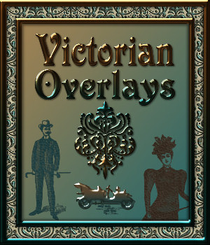 Design Resource: VICTORIAN Transparent Seamless Overlay Pack