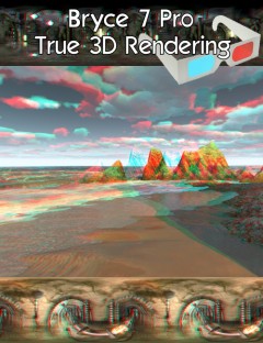 Bryce 7 Pro True 3D Rendering