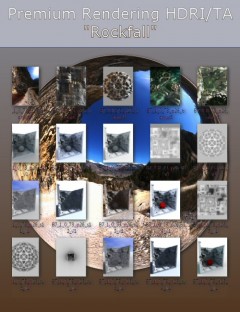 Premium Rendering HDRI TA 2 Rockfall
