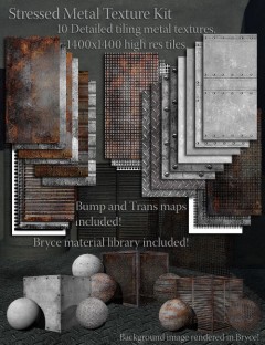 Stressed Metal Texture Kit