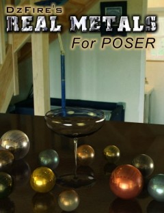 Real Metals for Poser