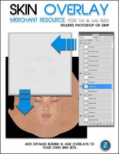 Skin Overlay Merchant Resource for V4 and M4 Skin Sets