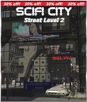 SciFi City Street Level 2