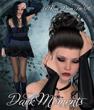 Dark Moments Poses for V4