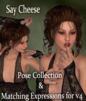 Say Cheese Poses and Expressions for V4