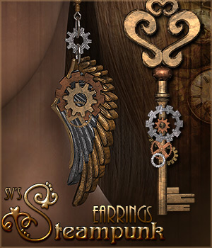 SV's Steampunk Earrings