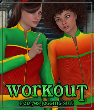 WORKOUT for 70s Jogging Suit