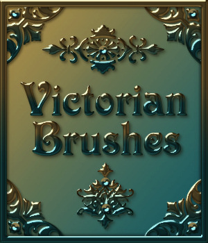 VICTORIAN Brushes & Png Files Pack