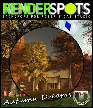 RenderSpots Autumn Dreams for Poser and DAZ Studio