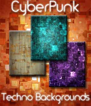 Cyber Punk Techno Backgrounds