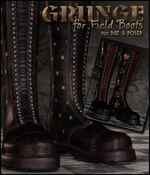 Grunge for Field Boots DS/Poser