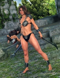 Arena Spectacle Outfit For Genesis 2 Female(s)