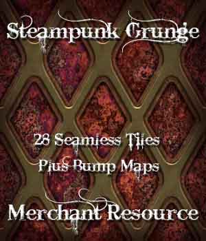 Steampunk Grunge Merchant Resource