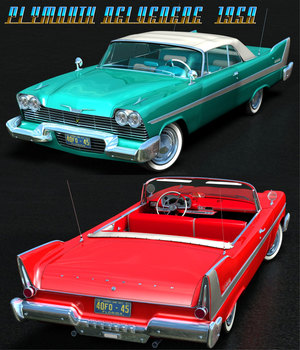 PLYMOUTH BELVEDERE CONVERTIBLE 1958