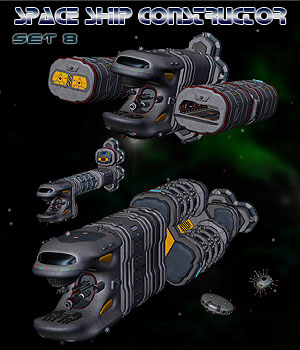 Space Ship Constructor Set 8