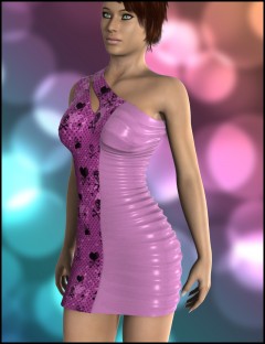 WT4 Wicked Nightclub Dress Textures