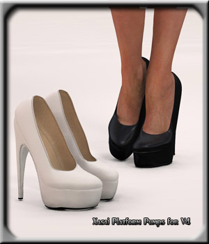 Xasai Platform Pumps for Victoria 4