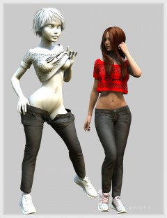 J Girl for Genesis 2 Female(s)