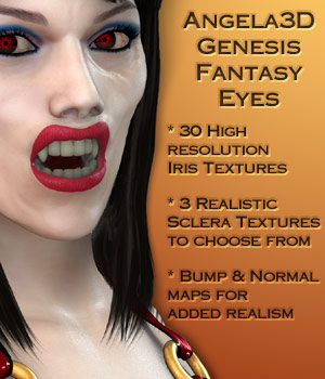 Angela3D Genesis Fantasy Eyes