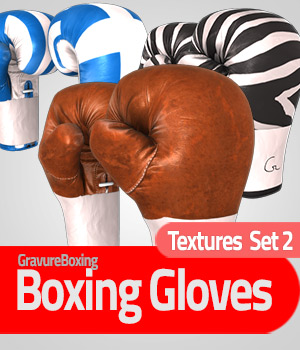 Textures Set 2 for Boxing Gloves