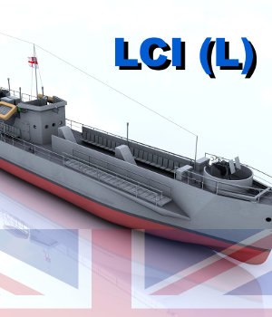 LCI (L) - Landing Craft Infantry, Large (Version 1 British)